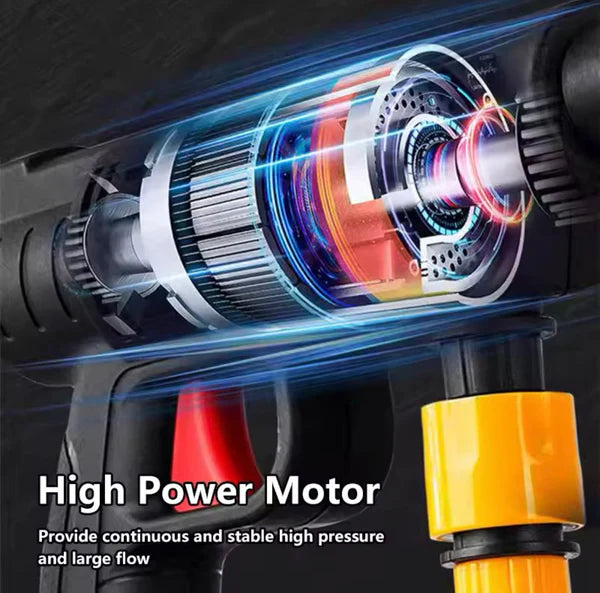 Double Battery Car Washer Gun