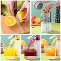 Electric Citrus Juicer, 45W Portable Electric USB Rechargeable Juicer for Orange, Lemon, Pomegranate, Pomelo, Cordless Fruit Juice Extractor for Home, Kitchen, Travel, Office Use, DX1721